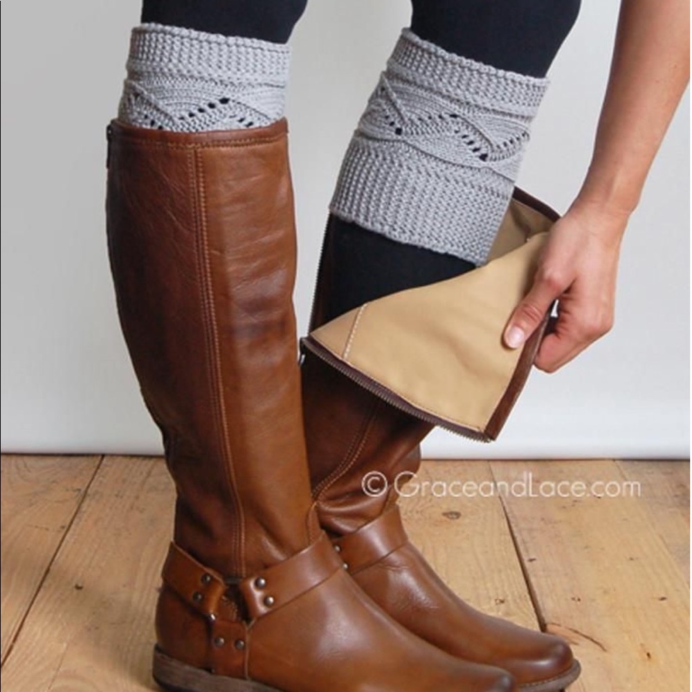 Grace and Lace Cable Knit Boot Cuffs